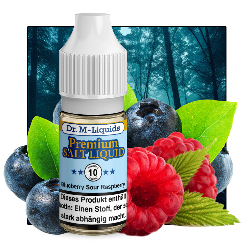 Dr. M - Blueberry Sour Raspberry - SALT Liquid