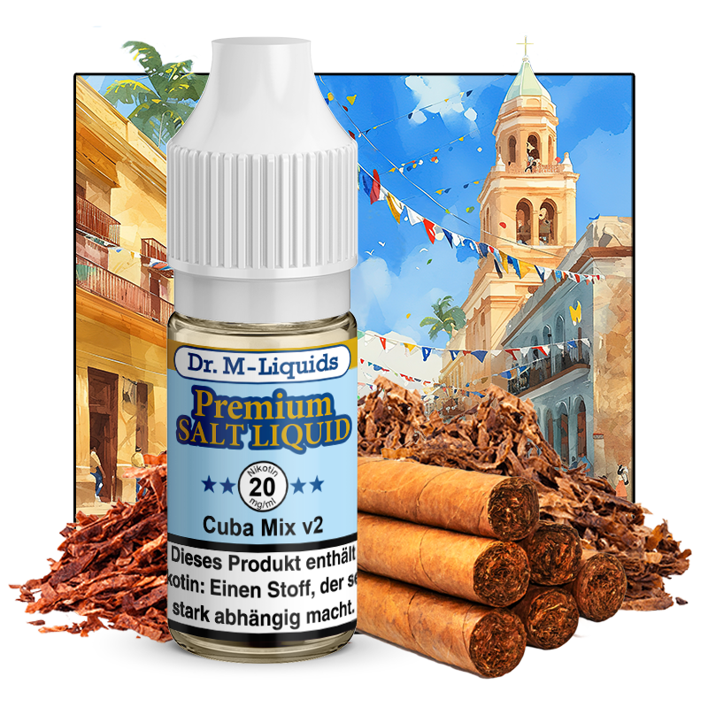 Dr. M - Cuba Mix v2 - SALT Liquid
