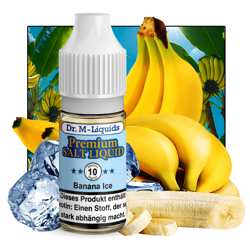 Dr. M - Banana Ice - SALT Liquid