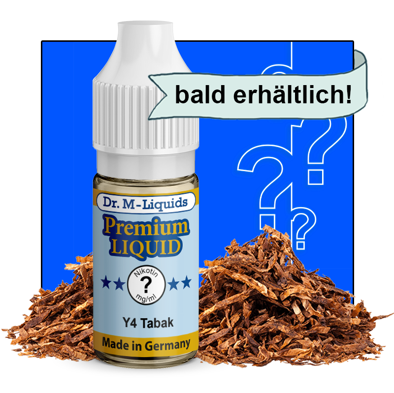 Dr. M - Y4 Tabak - Premium E-Liquid