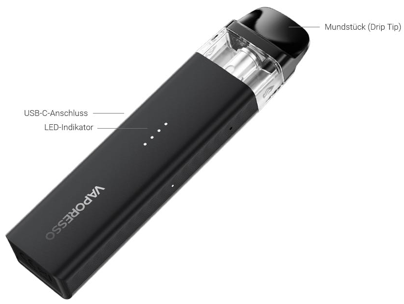 Vaporesso - Xros SE - 1600 mAh Akku - 3 ml