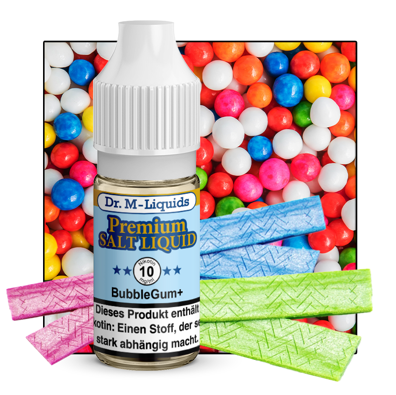 Dr. M - BubbleGum+ - SALT Liquid