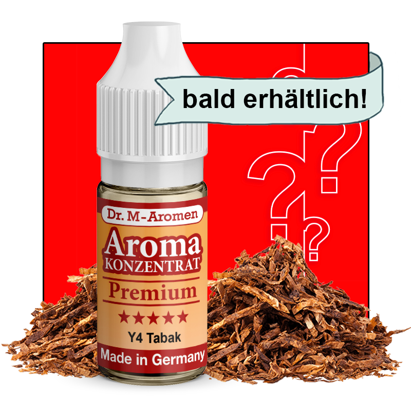 Dr. M - Y4 Tabak - Premium Aroma Konzentrat
