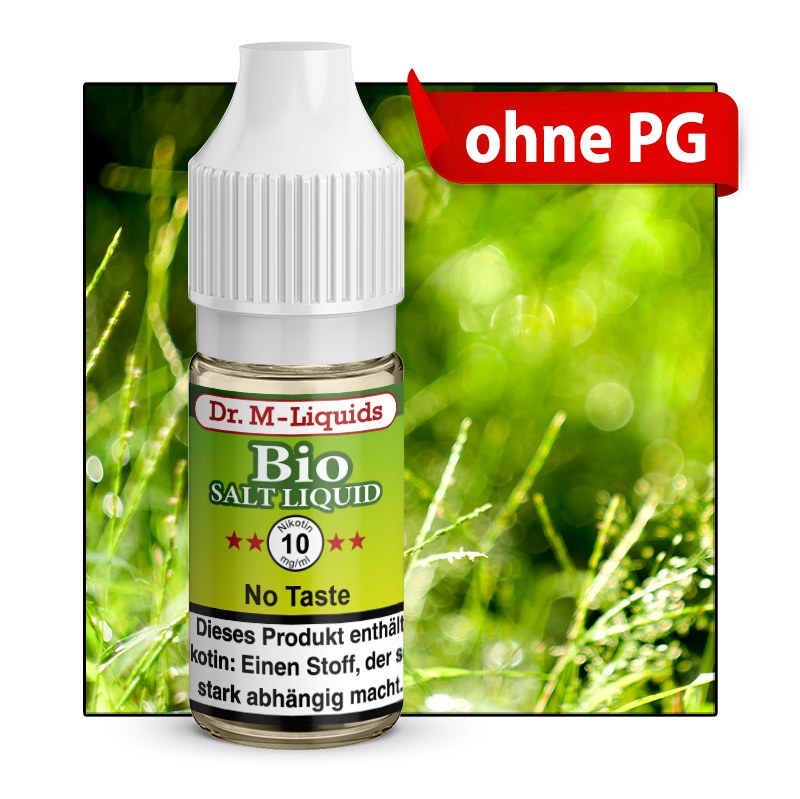 Dr. M - Bio Salt Liquid - No Taste - PG frei - geschmacksneutral