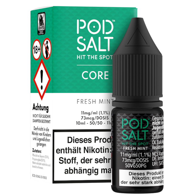 Pod Salt - Core - Fresh Mint - 11/20 mg Nikotinsalzliquid
