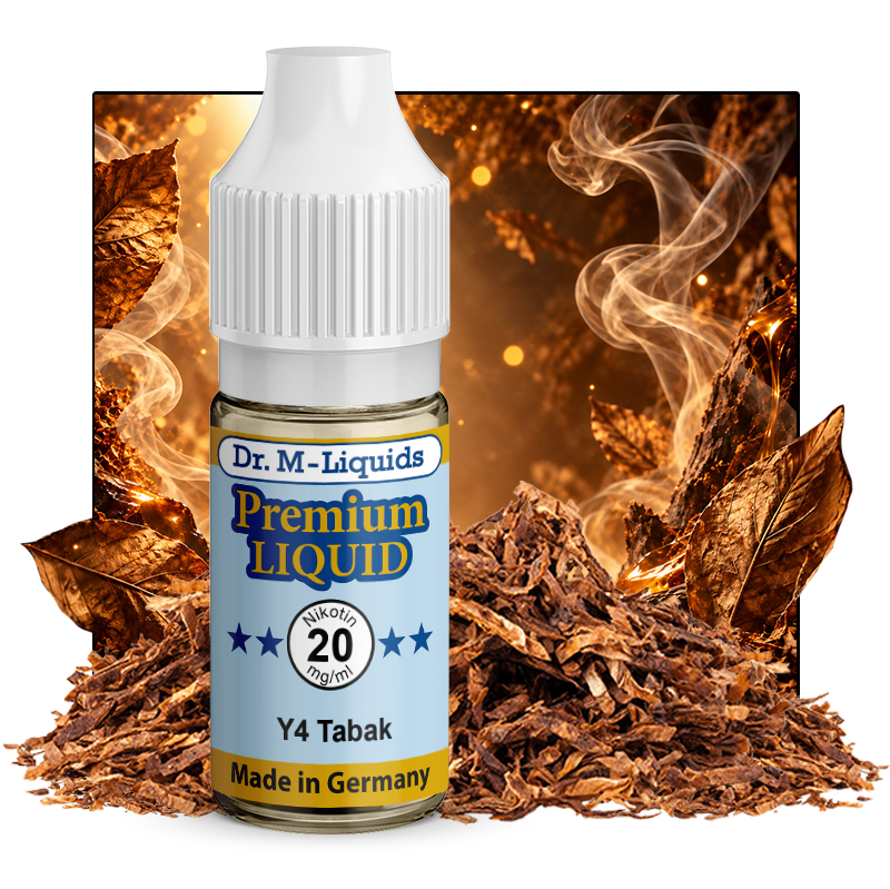 Dr. M - Y4 Tabak - Premium E-Liquid
