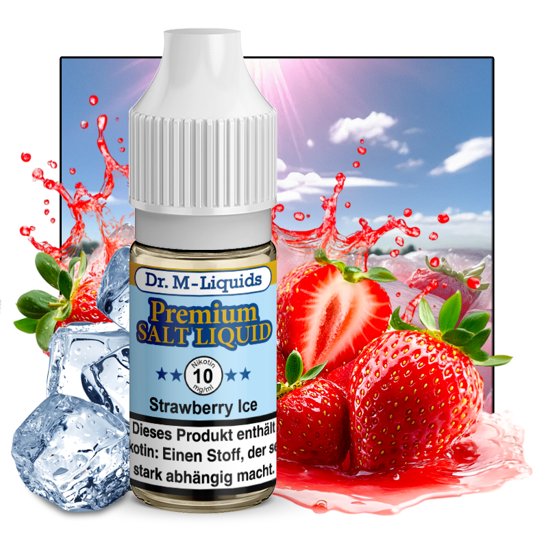 Dr. M - Strawberry Ice - SALT Liquid