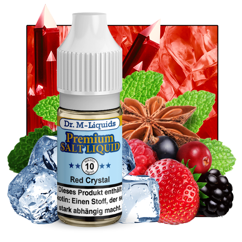 Dr. M - Red Crystal - SALT Liquid