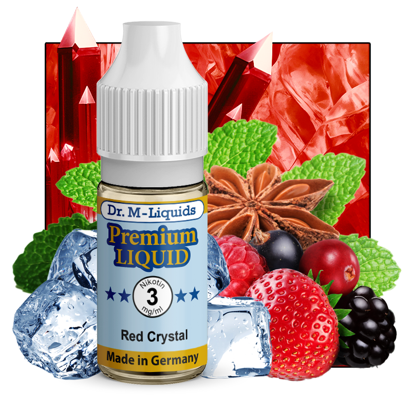 Dr. M - Red Crystal - Premium E-Liquid