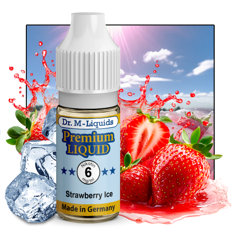 Dr. M - Strawberry Ice - Premium E-Liquid