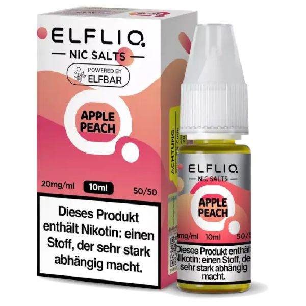Elfliq - Apple Peach - 20 mg Nikotinsalzliquid