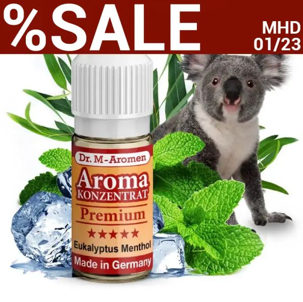 Dr. Multhaupt Eukalyptus Menthol Premium Aroma Konzentrat - SALE