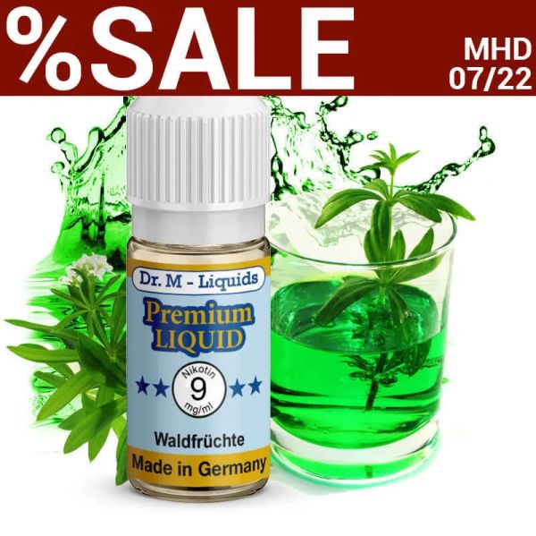 Dr. Multhaupt Waldmeister Premium E-Liquid - 9 mg - SALE