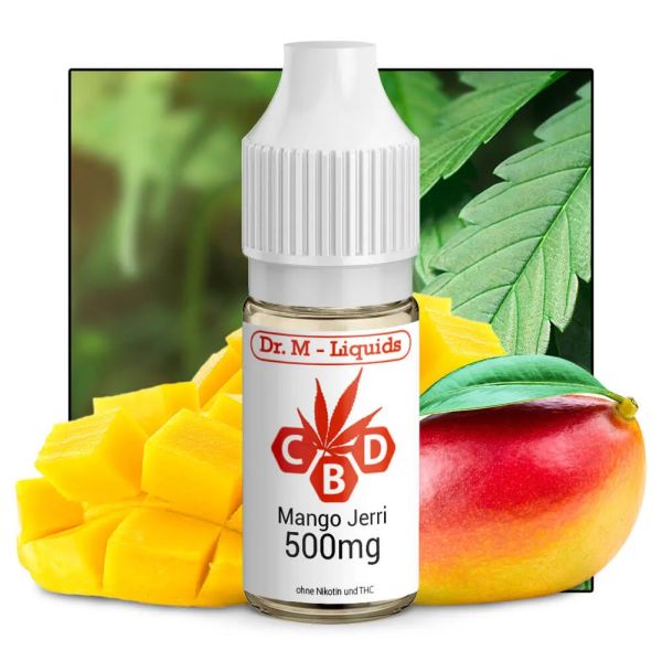 Dr. M - CBD-Liquid - Mango Jerri - 500 mg