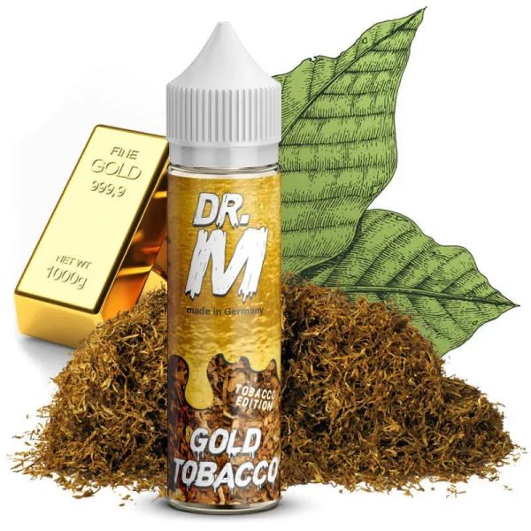 Dr. M - Gold Tobacco - Longfill - Aromashot