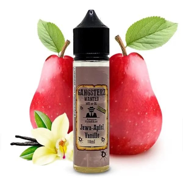 Gangsterz Wanted - Jawa Apfel Vanille - 10 ml