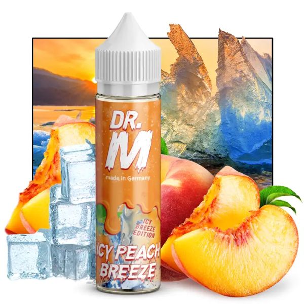 Dr. M - Icy Peach Breeze - Longfill - Aromashot 10 ml