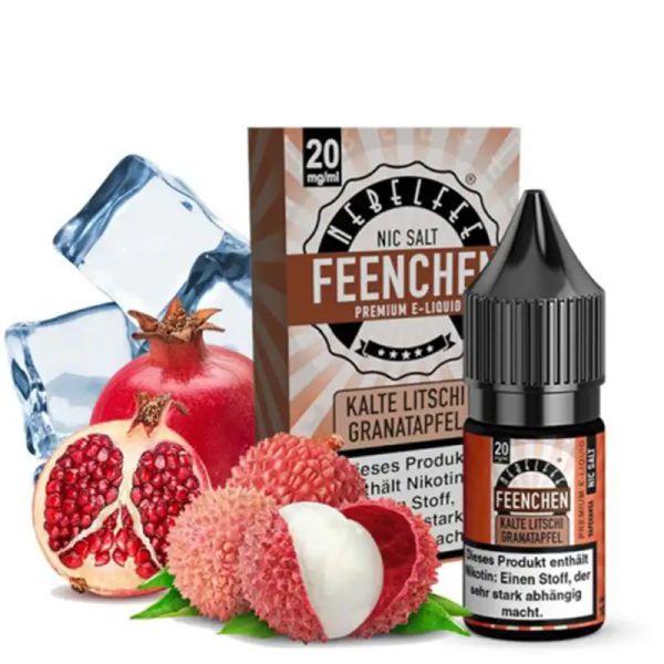 Feenchen - Litchi Granatapfel - 10/20 mg Nikotinsalzliquid by Nebelfee