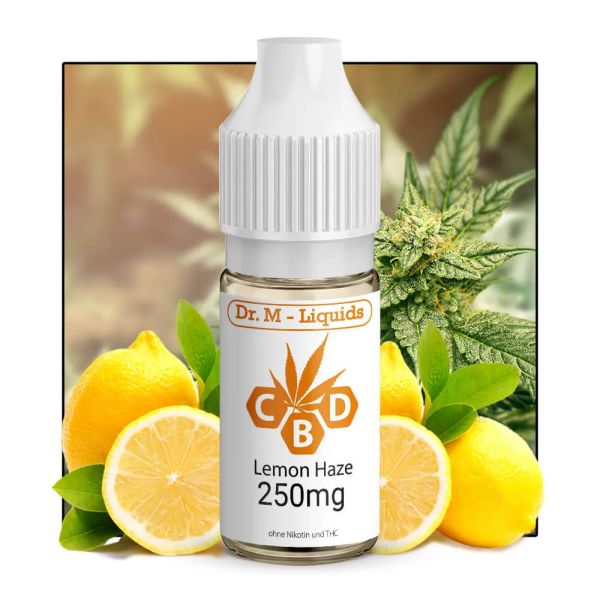 Dr. M - Liquids - Lemon Haze - CBD-Liquid - 250 mg