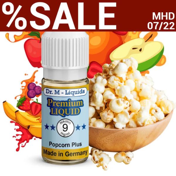 Dr. Multhaupt Popcorn Plus E-Liquid - 9 mg - SALE