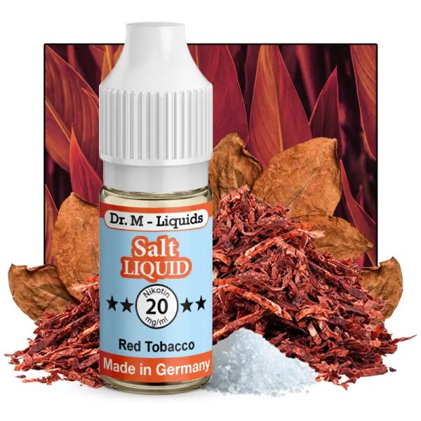 Dr. M - Liquids - Red Tobacco SALT Liquid