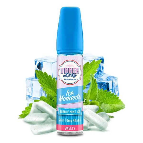Dinner Lady - Bubble Mint Ice - Moments - Aroma Longfill - 20 ml
