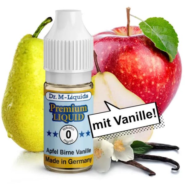 Dr. Multhaupt Apfel / Birne / Vanille Premium E-Liquid