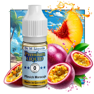 Dr. Multhaupt - Pfirsich Maracuja - Premium E-Liquid