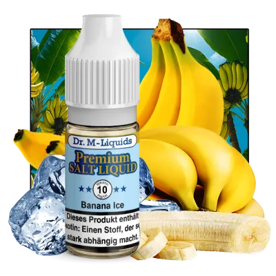 Dr. M - Banana Ice - SALT Liquid 