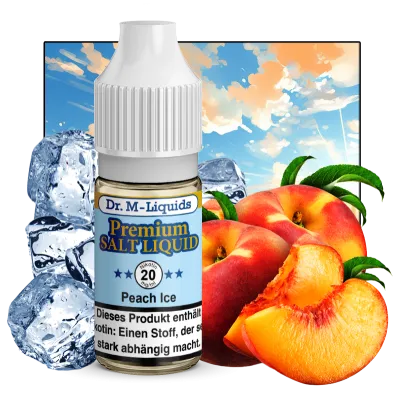 Dr. M - Peach Ice - SALT Liquid
