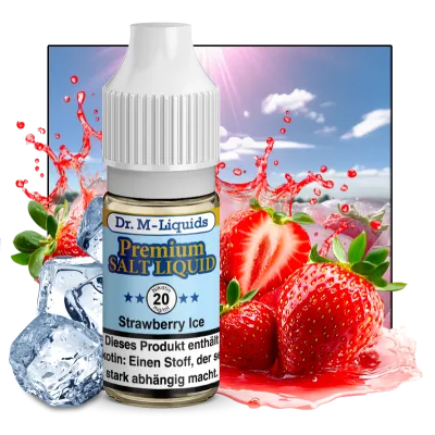 Dr. M - Strawberry Ice - SALT Liquid