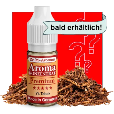 Dr. M - Y4 Tabak - Premium Aroma Konzentrat