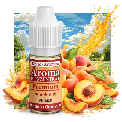 Dr. M - Pfirsich - Premium Aroma Konzentrat